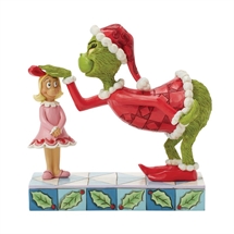 Grinchen by Jim Shore - The Grinch Patting Cindy Lou on the Head